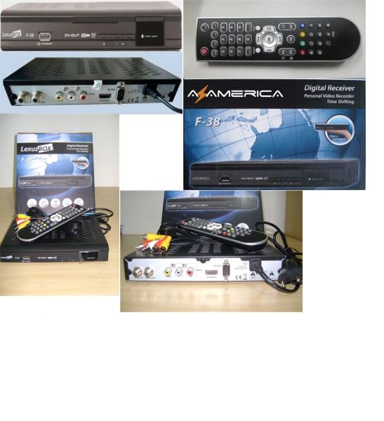 AZ-AMÉRICA F-38 SLIM COM SAÍDA HDMI